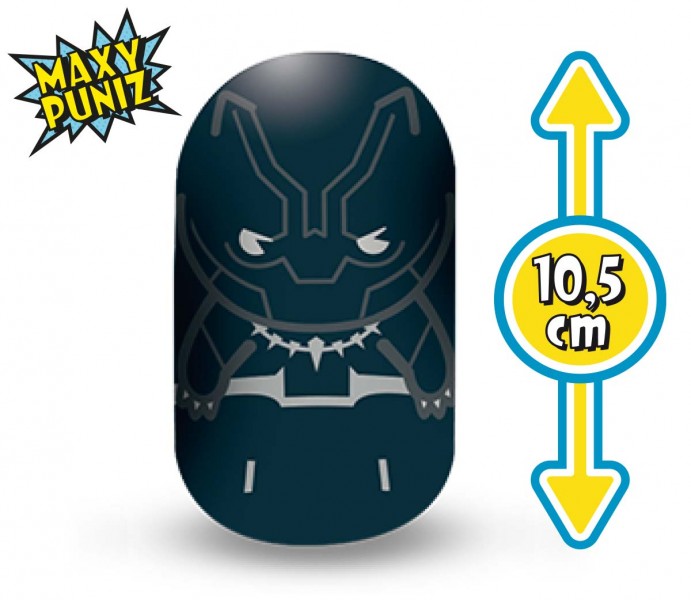 Marvel Puniz Squishy Battle | Black Panther Maxy Size