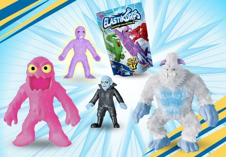 Elastikorps 2 monstruos de juguete | Shop Cicaboom