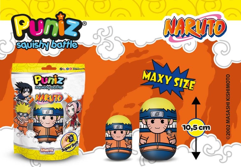 Naruto Puniz - Brinquedos Macios e Anti-stress