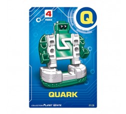 Letrabots Planet White | Q Quark