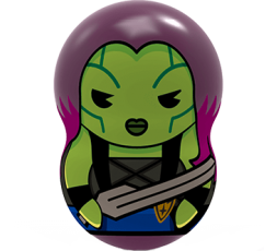 Marvel Wooblies | Blister 3 pz - Gamora