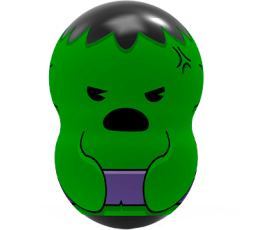 Marvel Wooblies | Blister 3 pz - Hulk