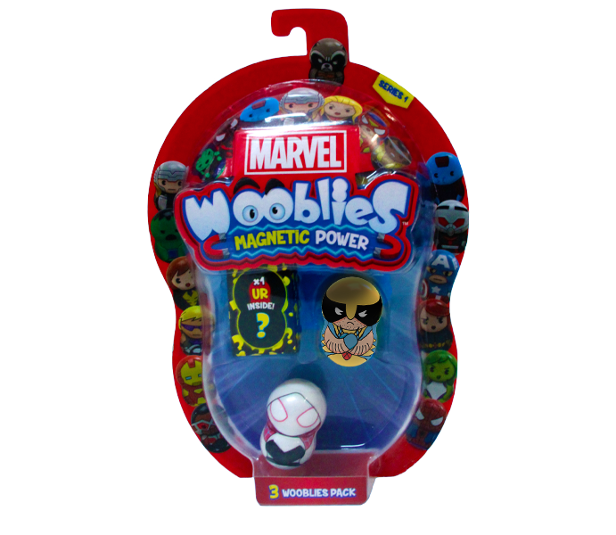 Marvel Wooblies | Blister 3 pz - Wolverine