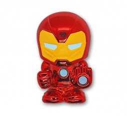 Marvel Boomez | Iron Man spéciale CHROMÉ