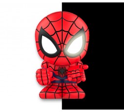 Marvel Boomez | Spiderman spécial MÉTALLISÉ avec des yeux GLOW IN THE DARK