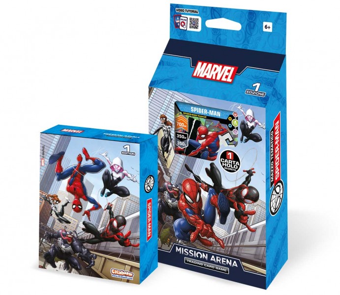 Marvel Mission Arena | Starter Deck Spider-Man | Spider-Man Edition