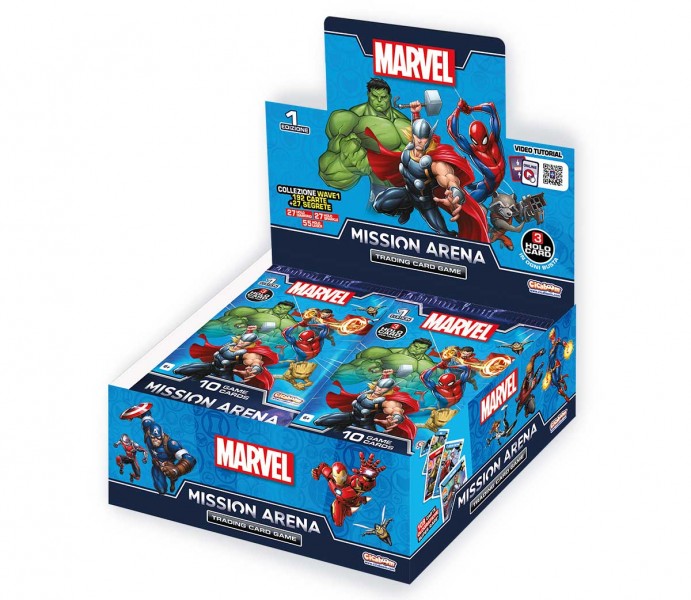 Marvel Mission Arena , Box 30 Bustine (300 Carte)