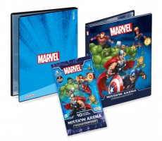 Marvel Mission Arena | Cards Binder Avengers Ed. + 10 free Cards