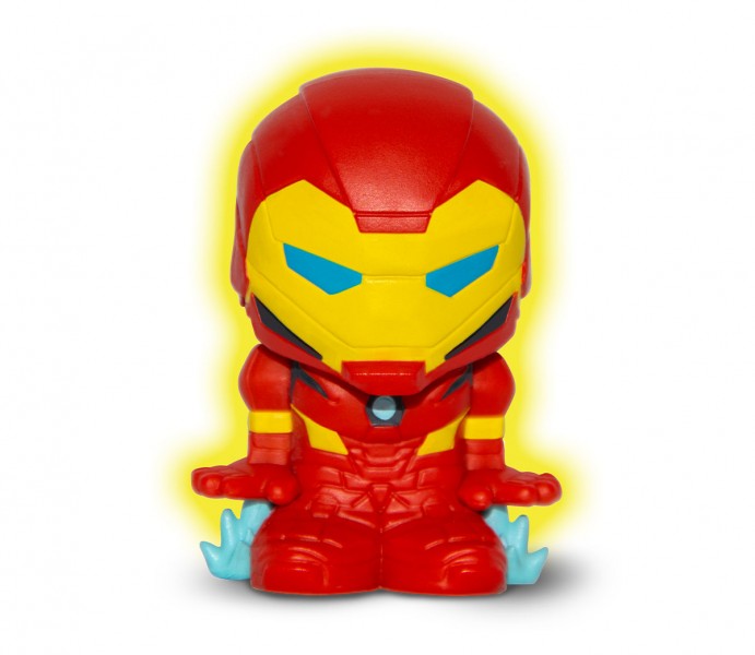 Marvel Boomez 4 - Iron Man Glow in the Dark (Rare)