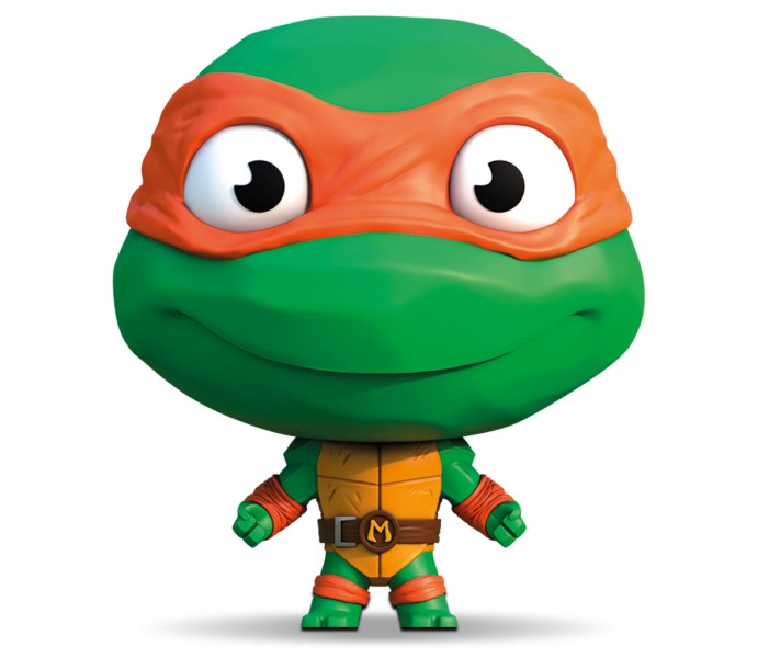 Elastikorps Heropop TMNT - Michelangelo