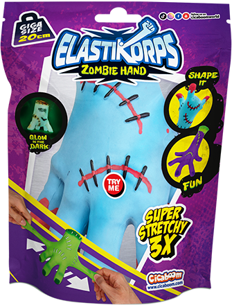 Elastikorps Zombie Hand-bustine