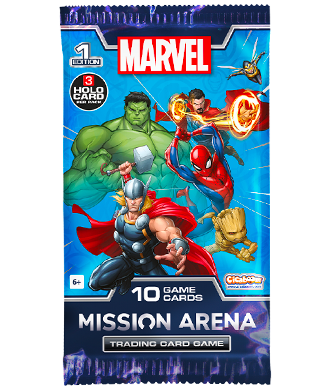 Marvel Mission Arena Trading Card Game-bustine